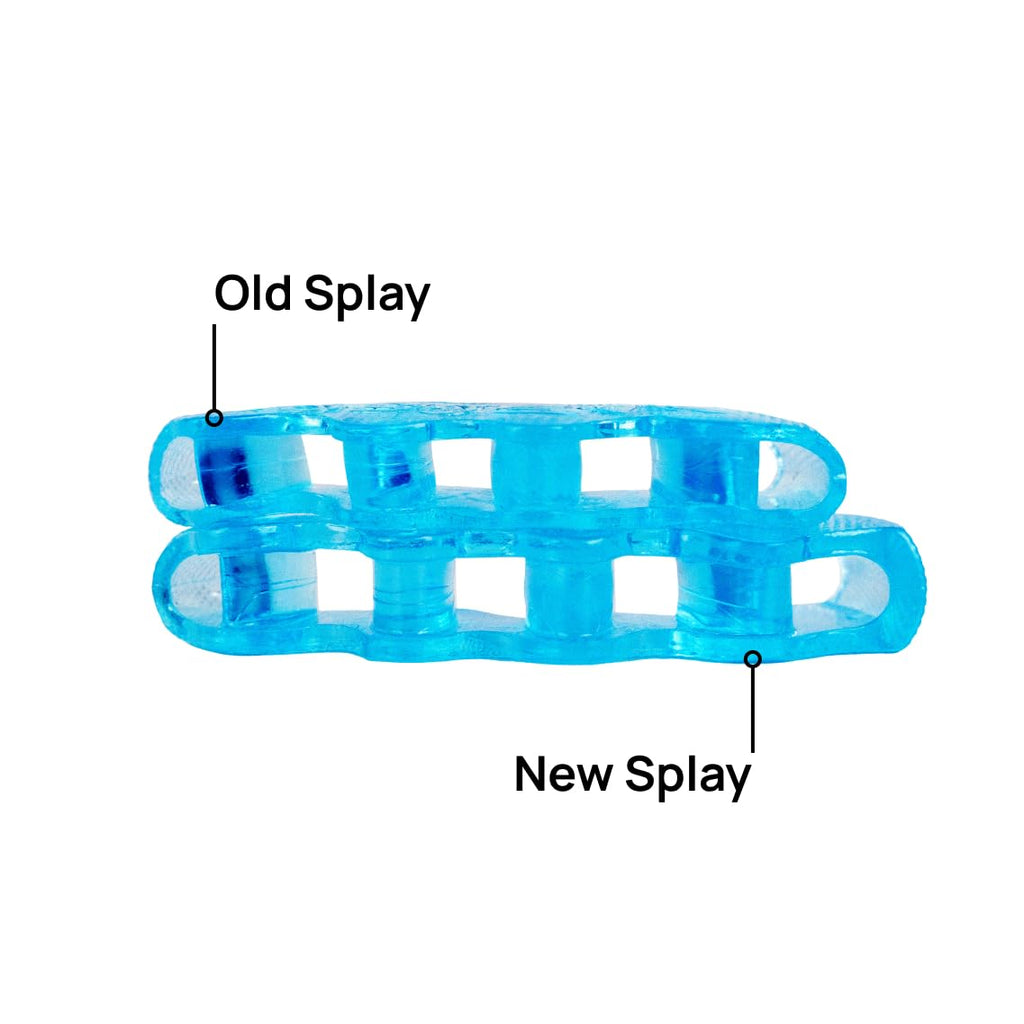 NABOSO Splay 2.0 Gel Toe Separators for Women and Men