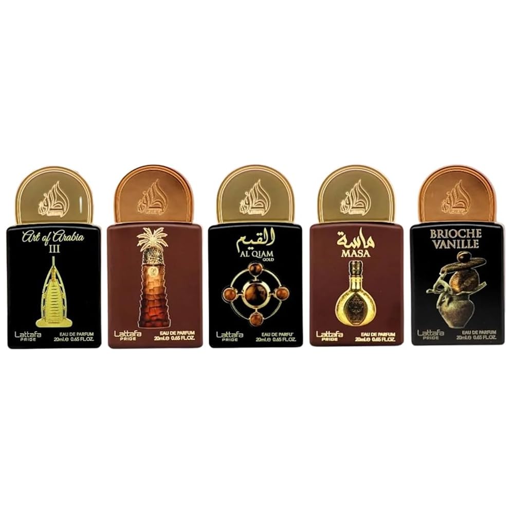 Lattafa Pride Collection No. 3 Gift Set with Five Eau de Parfum Sprays