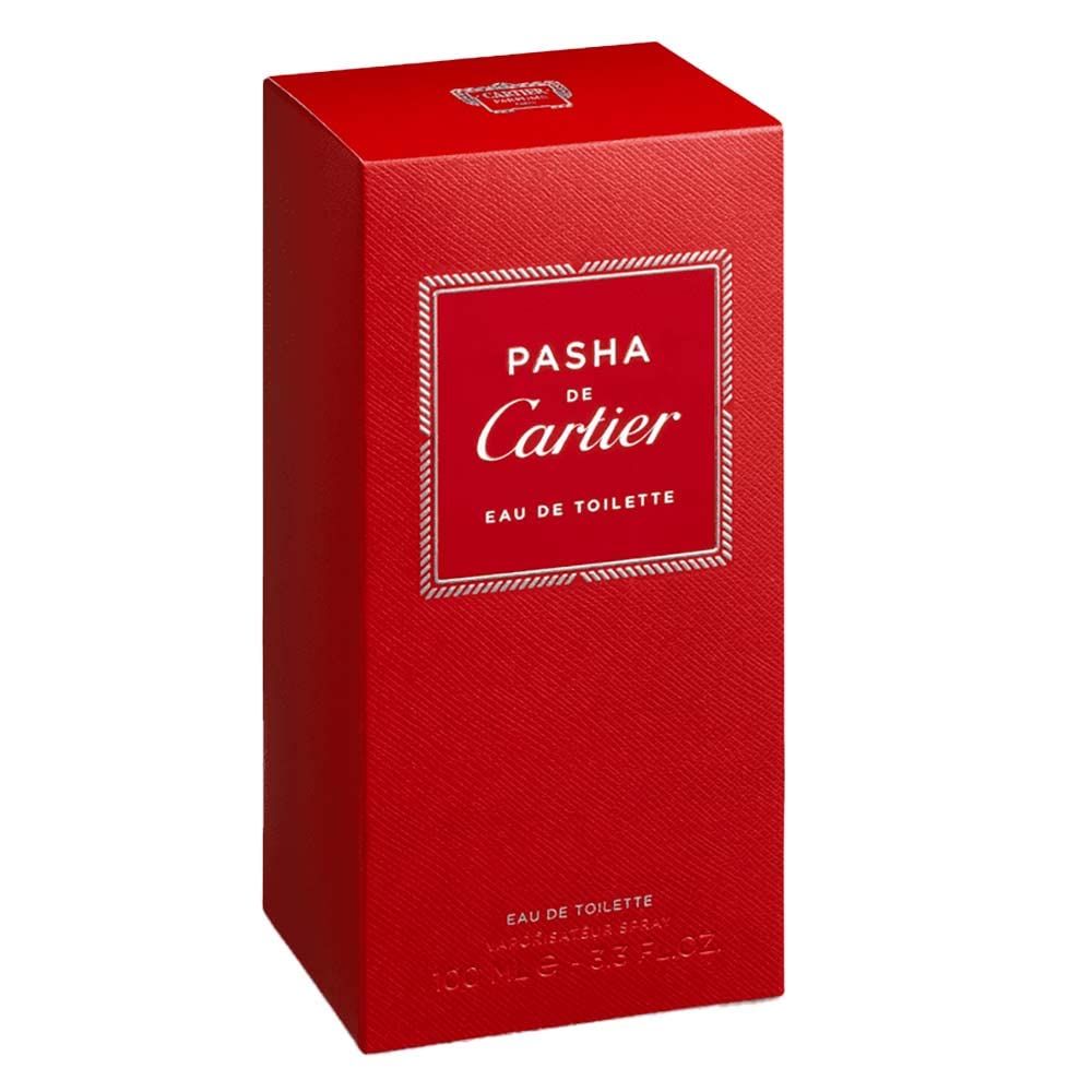 Pasha de Cartier Eau de Toilette Spray for Men, 3.3 oz