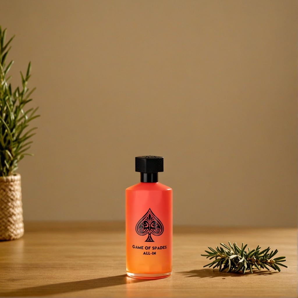 Jo Milano Paris Game of Spades ALL IN Parfum Spray, 3.4 fl oz, Unisex