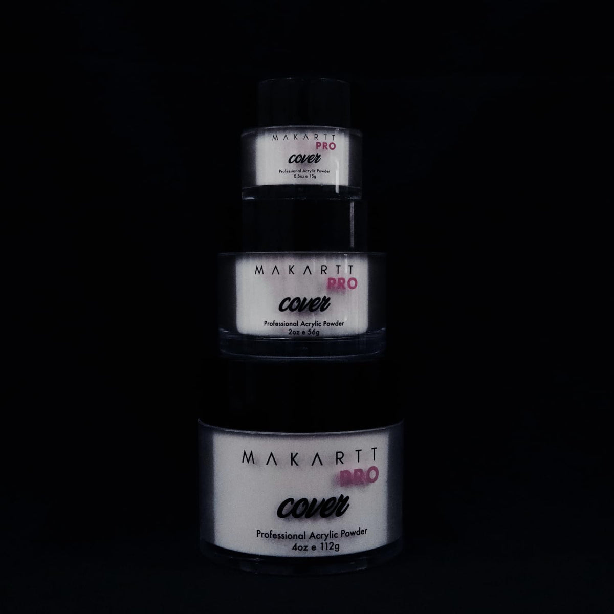 MakarttPro Acrylic Cover Powder for Nail Extensions, 112g/4oz
