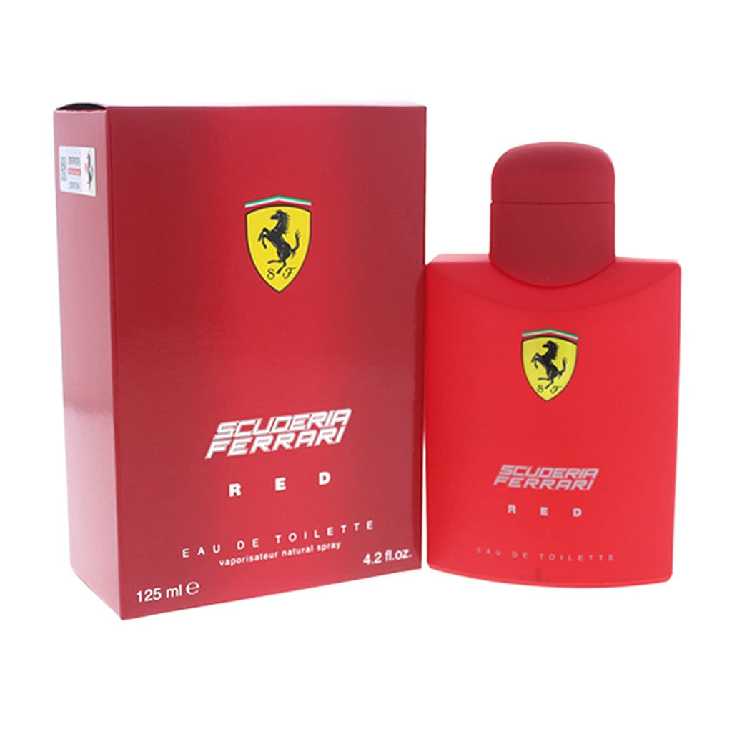 Ferrari Scuderia Red Eau de Toilette Spray, Citrus, 4.2 Fl Oz