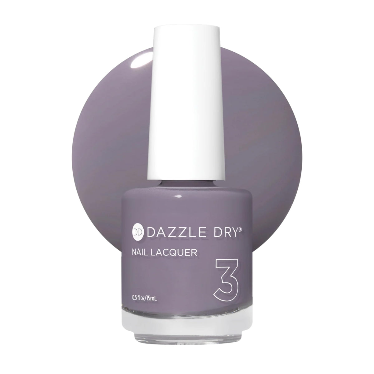 Dazzle Dry Nail Lacquer Step 3 – Anticipation Dark Slate Gray, 0.5 fl oz