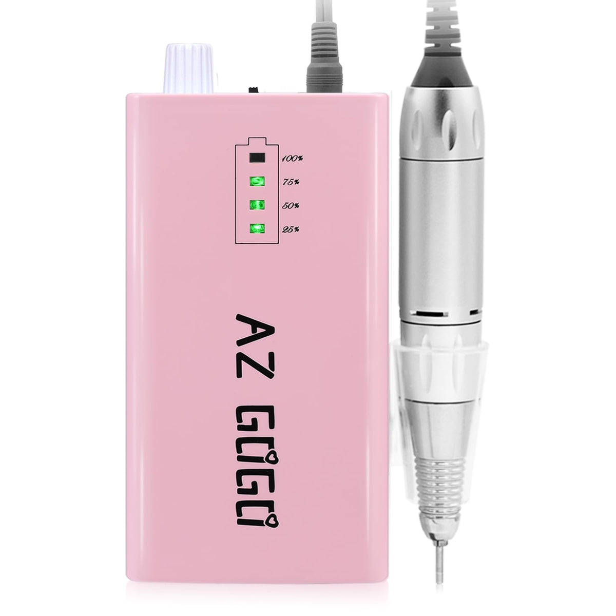 AZ GOGO TP283 Nail Drill Handpiece, 0-30,000 RPM Portable Electric Nail Tool