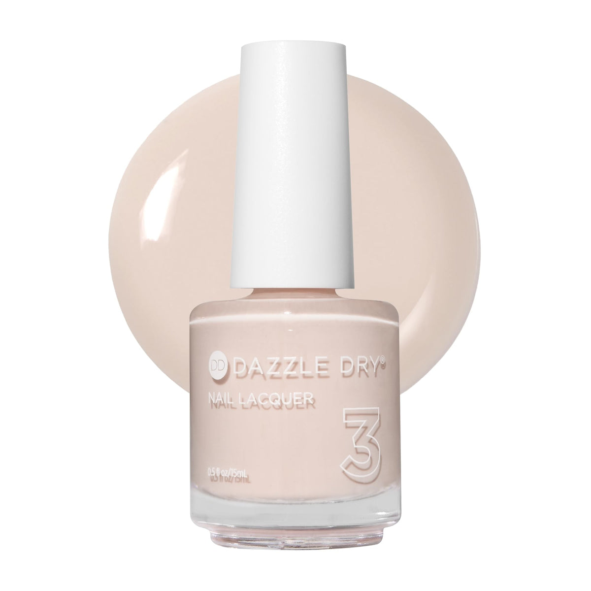 Dazzle Dry Nail Lacquer Step 3 – So On Pointe, 0.5 fl oz