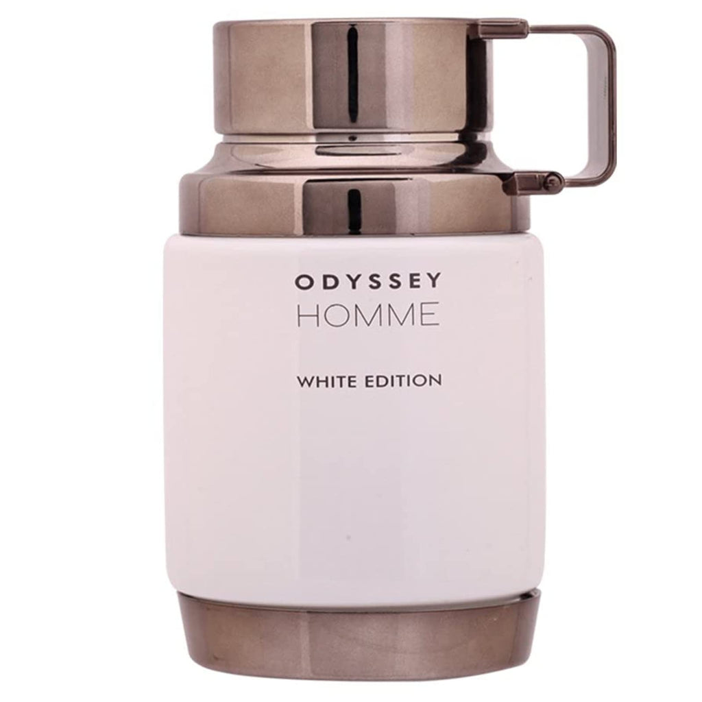 Armaf Odyssey Homme White Edition Eau de Parfum Spray for Men, 3.4 Ounce