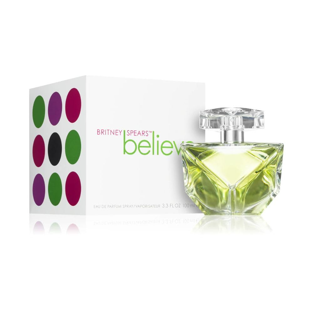 Britney Spears Believe Eau de Parfum Spray for Women, 3.3 Fl Oz