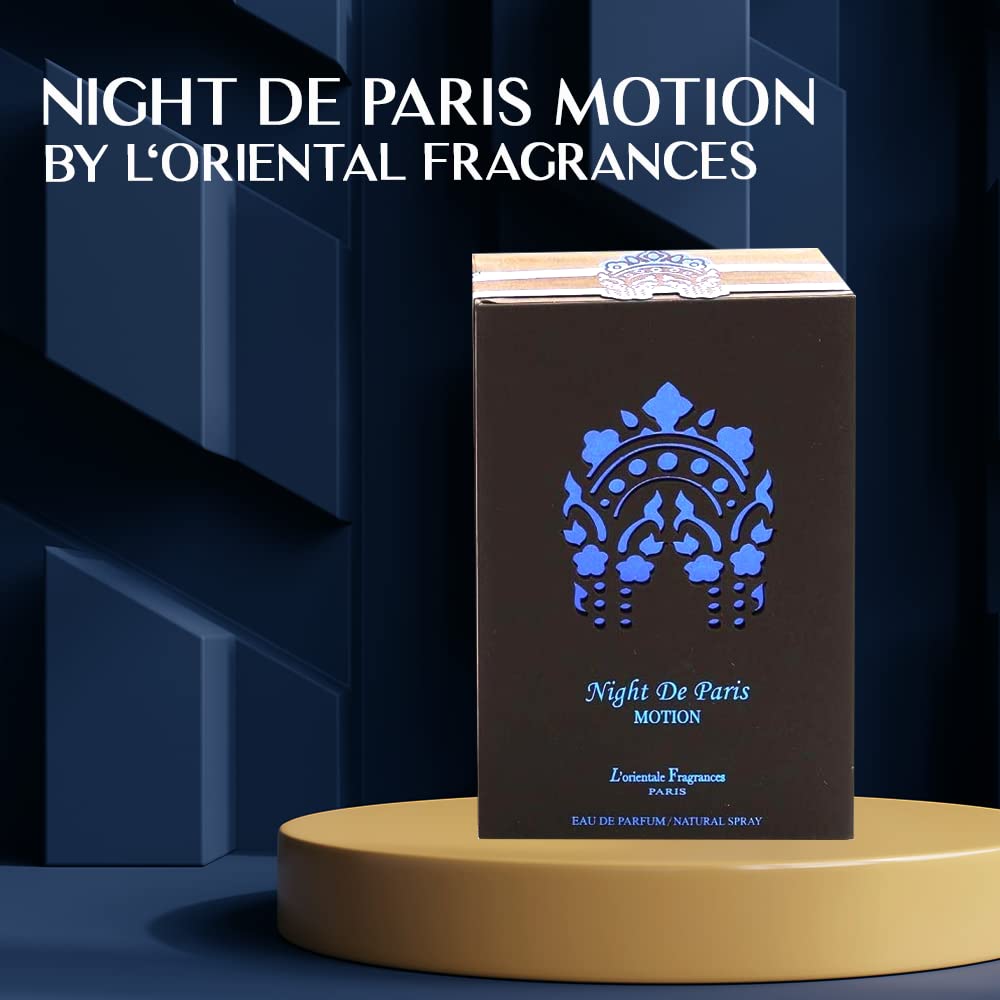 Night De Paris Motion Eau de Parfum by L'Oriental Fragrances, 3.3 oz