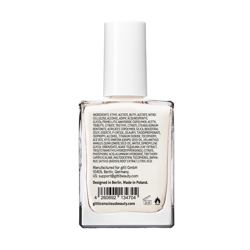gitti Plant-Based Nail Polish with Glossy Finish