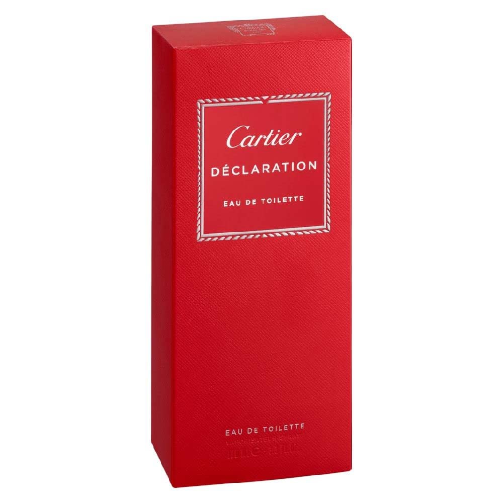 Cartier Declaration for Men Eau de Toilette Spray Refillable, 3.3 oz