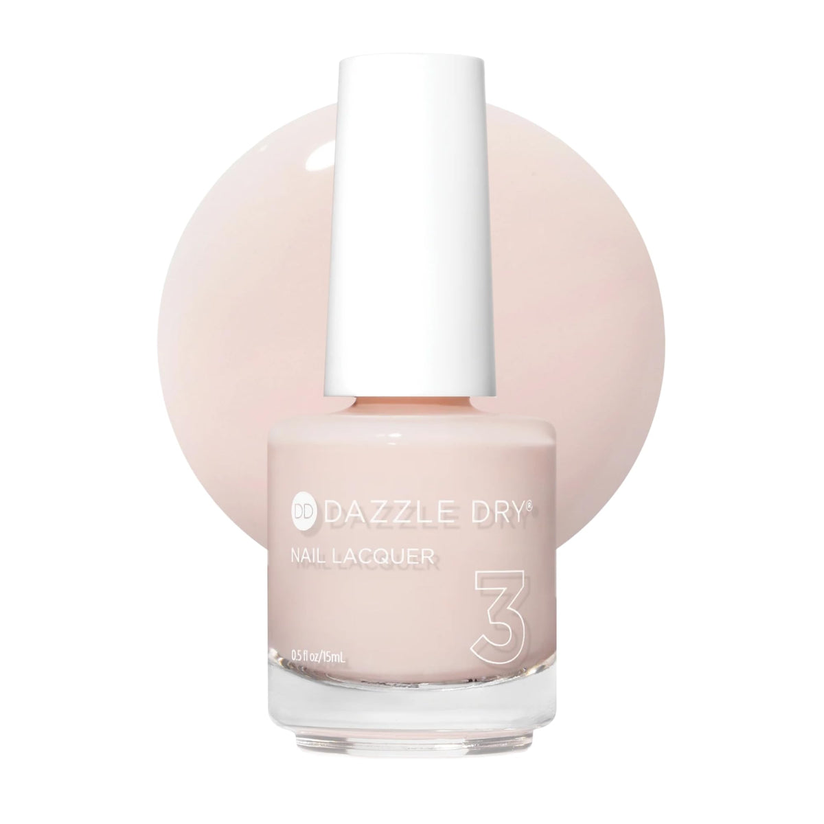 Dazzle Dry Nail Lacquer Step 3 – Rose Quartz, 0.5 fl oz