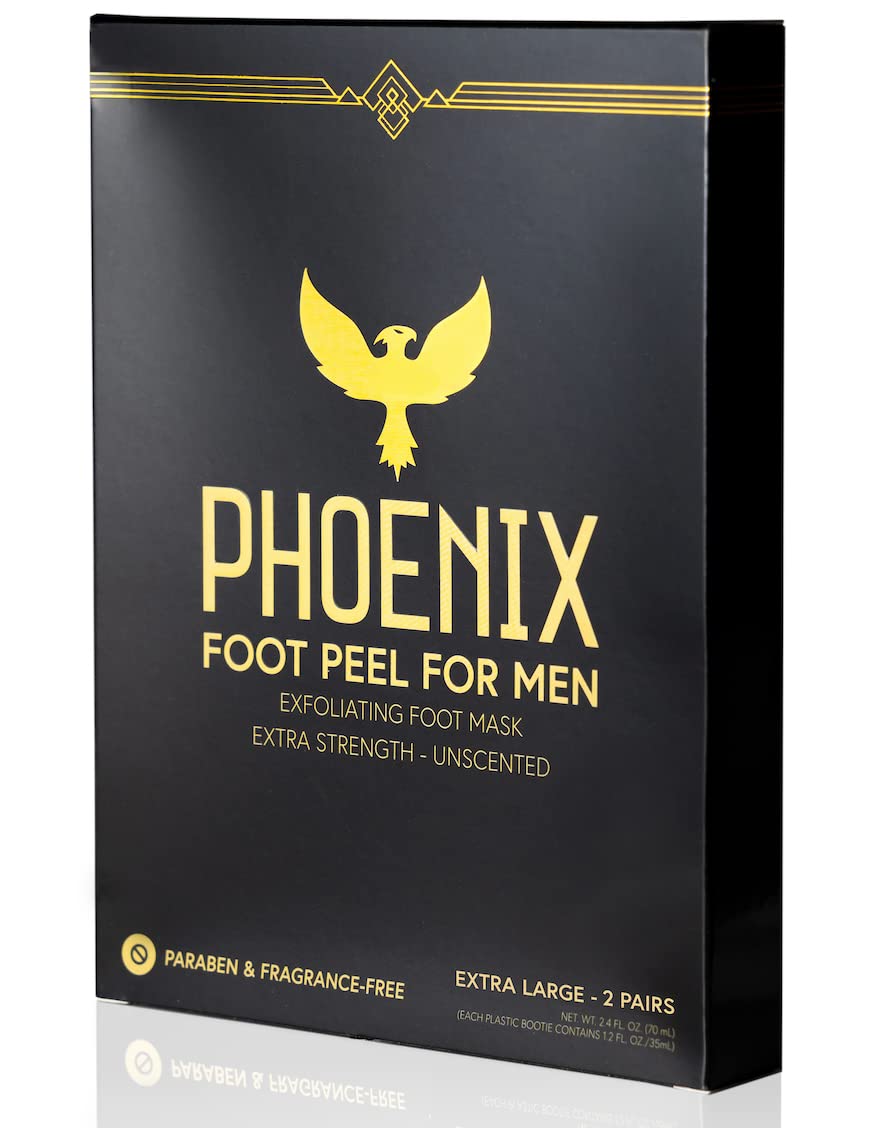 Phoenix Foot Peel for Men - Extra Strength Callus Remover