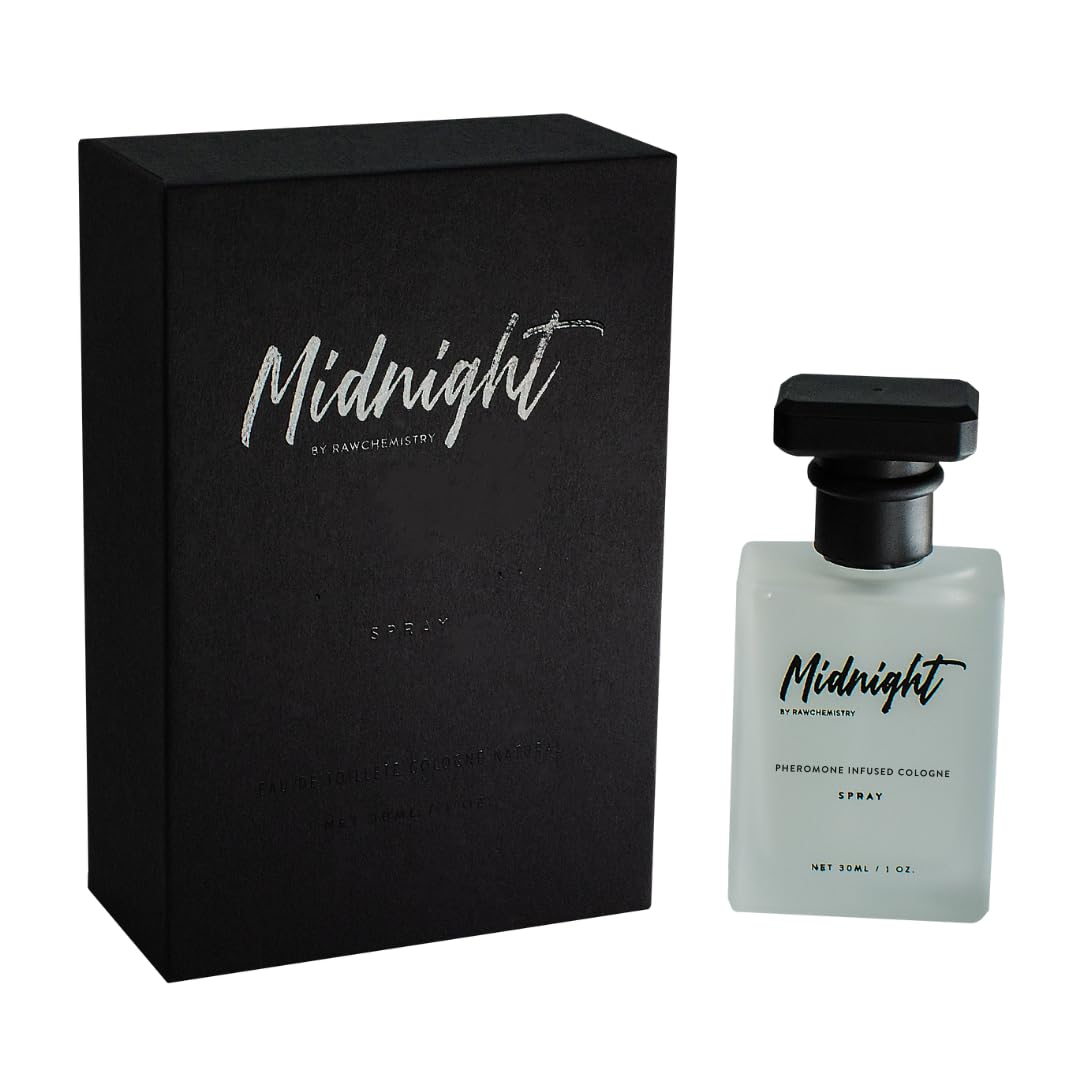 RawChemistry Midnight Pheromone Infused Cologne for Men, 1 oz
