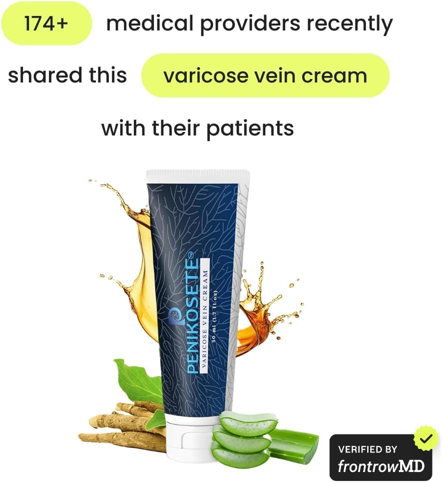 PENIKOSETE Ayurvedic Botanical Leg Cream with Ashwagandha