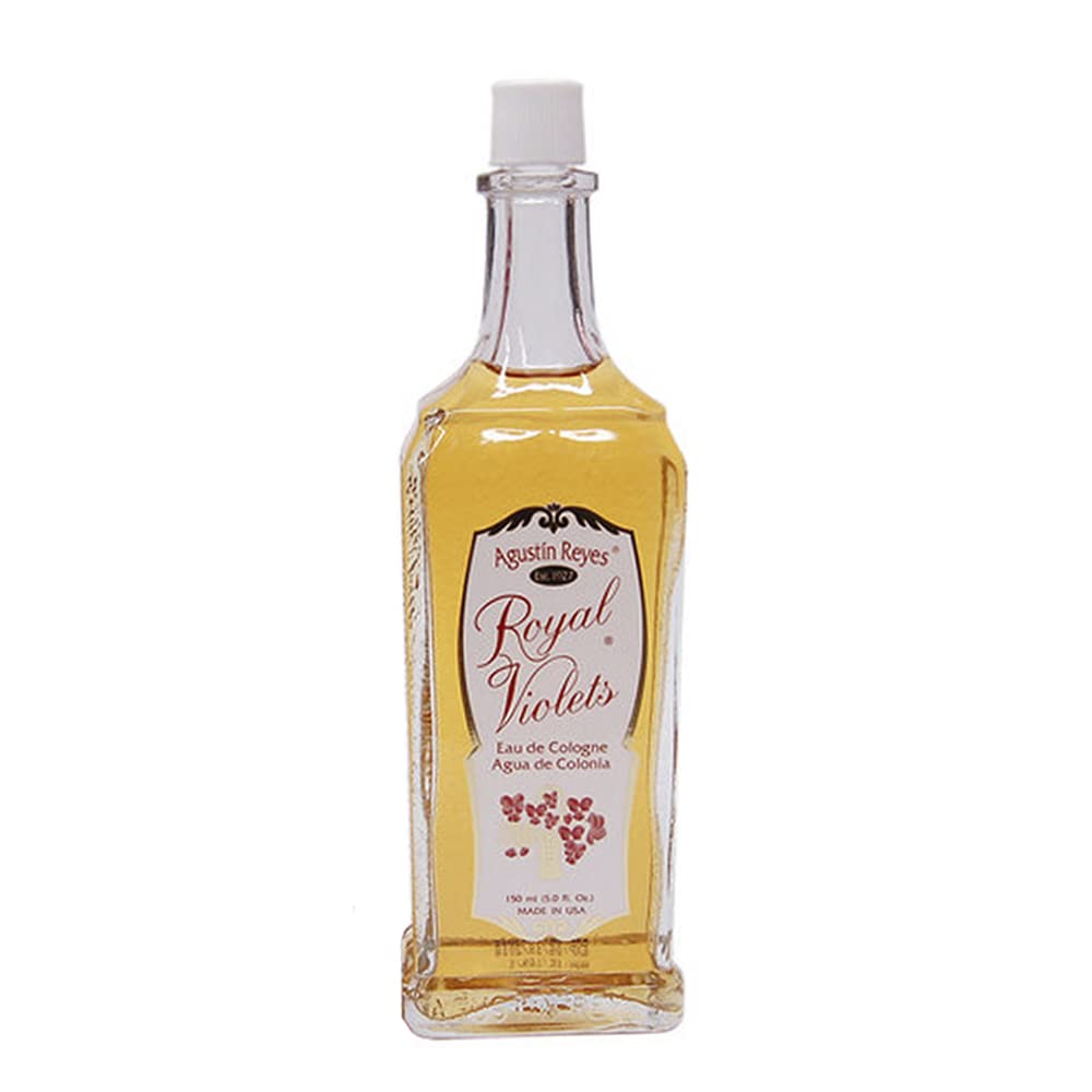 Royal Violets by Agustin Reyes Agua de Colonia Cologne, Pack of 3, 5 oz