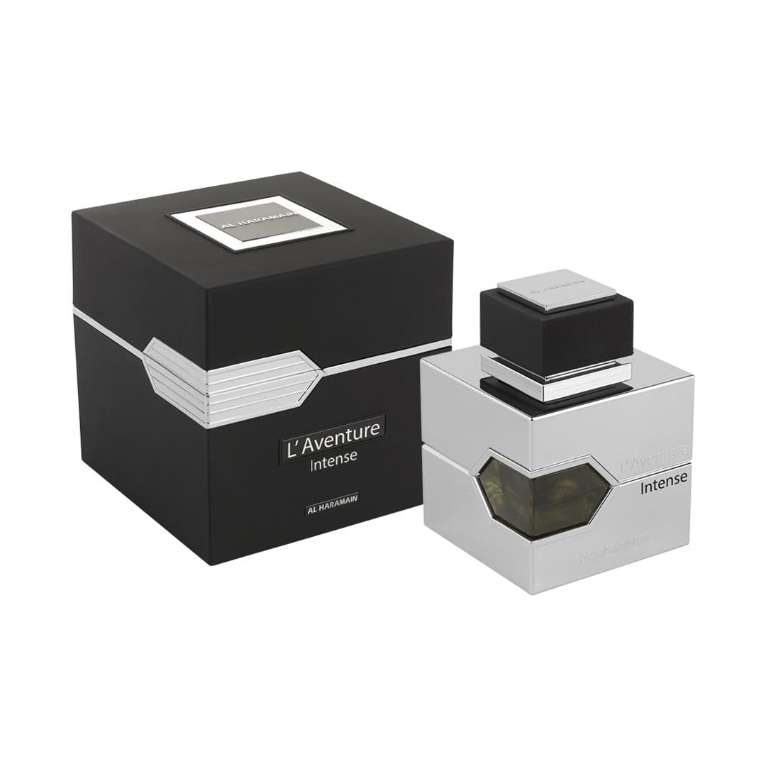 Al Haramain L'Aventure Intense for Men Eau de Parfum Spray, 3.4 oz