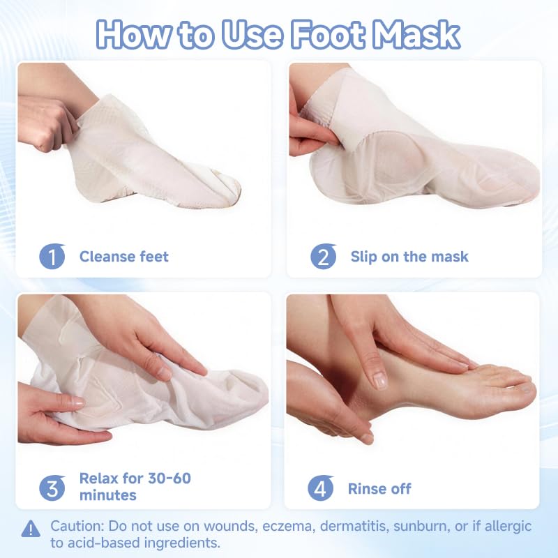 PDRN Collagen & Niacinamide Foot Peeling Mask
