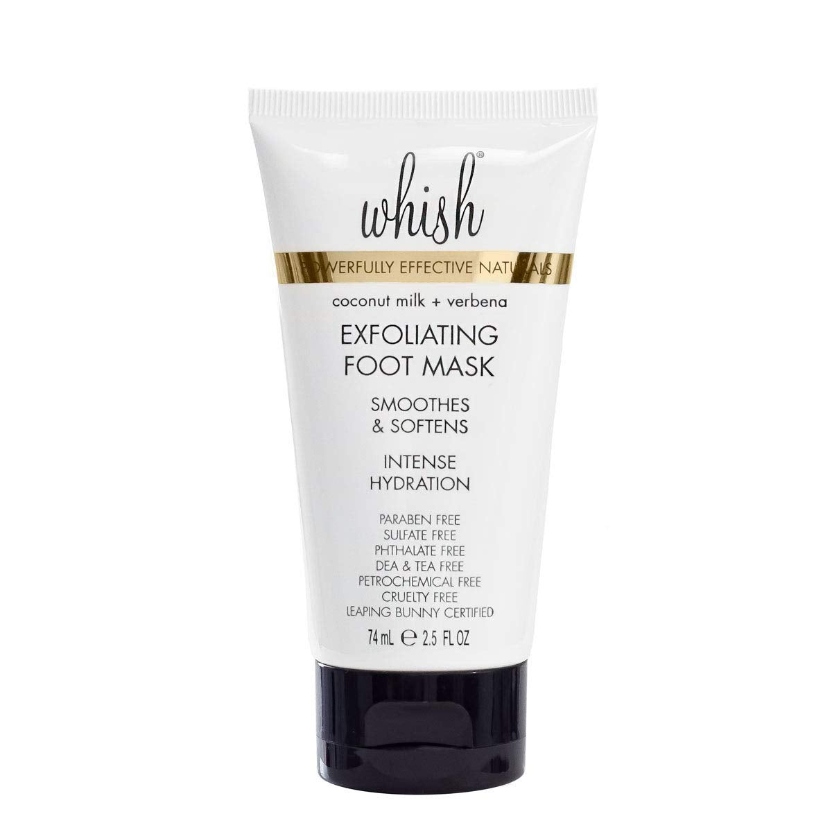 Whish Coconut Milk + Verbena Exfoliating Foot Mask