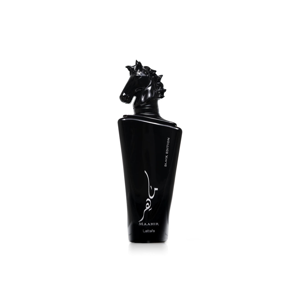 Lattafa Maahir Black Edition Unisex Eau de Parfum Spray 3.4 Fl Oz