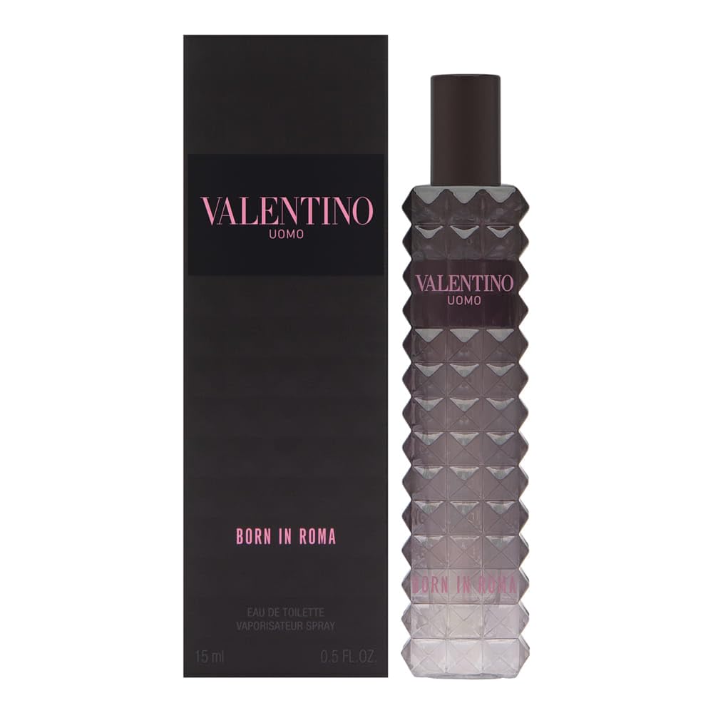 Valentino Uomo Born In Roma Eau de Toilette Spray for Men, 0.5 oz