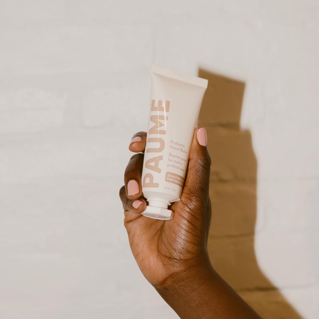 PAUME Probiotic Hand Balm, Fast-Absorbing Moisturizer for Dry Hands