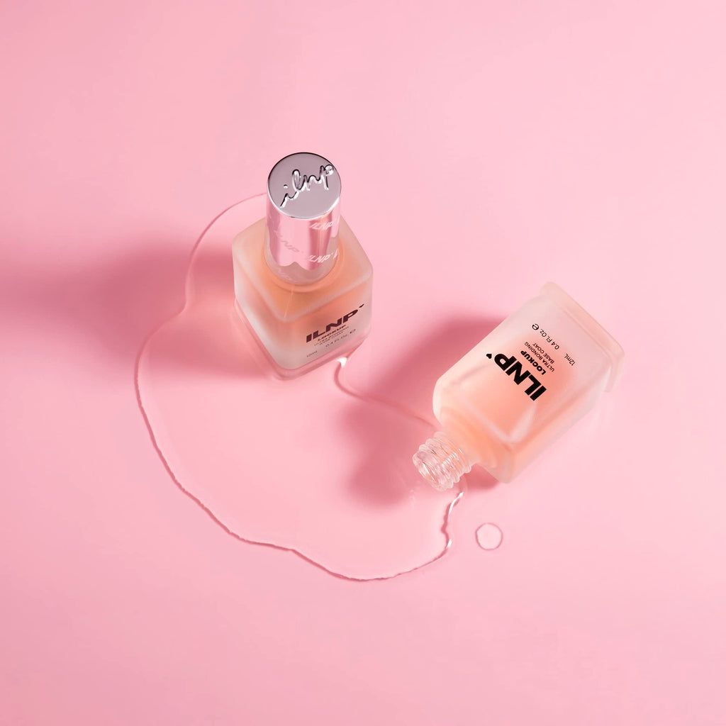ILNP Glass Candy + Lockup Nail Polish Base and Top Coat Bundle