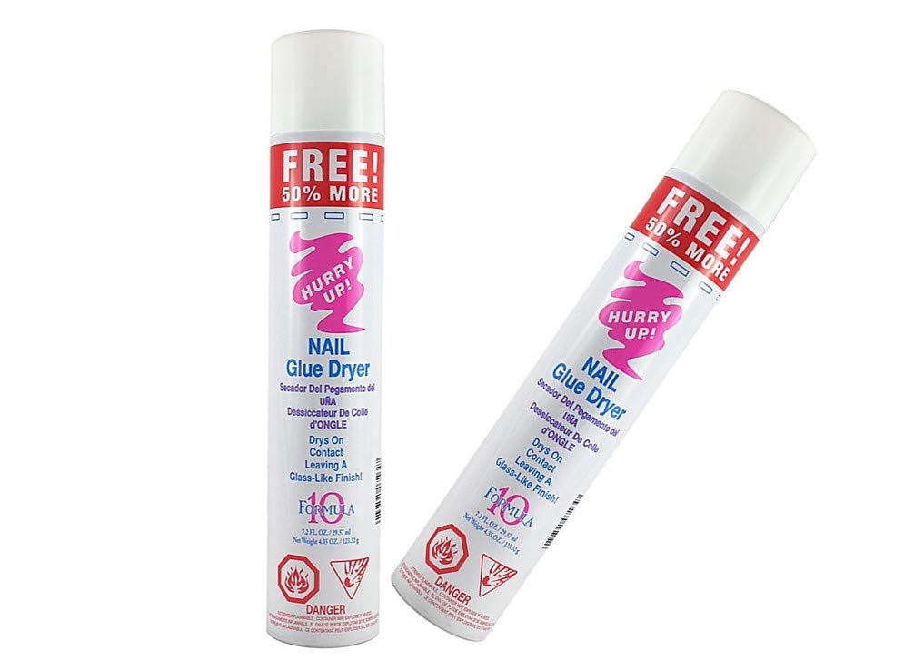 2-Pack Formula 10 Nail Glue Dryer, 7.2 fl oz