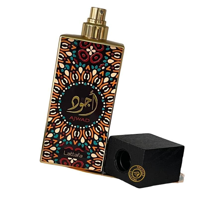 Lattafa Ajwad Eau de Parfum Spray Unisex Fruity Floral Fragrance