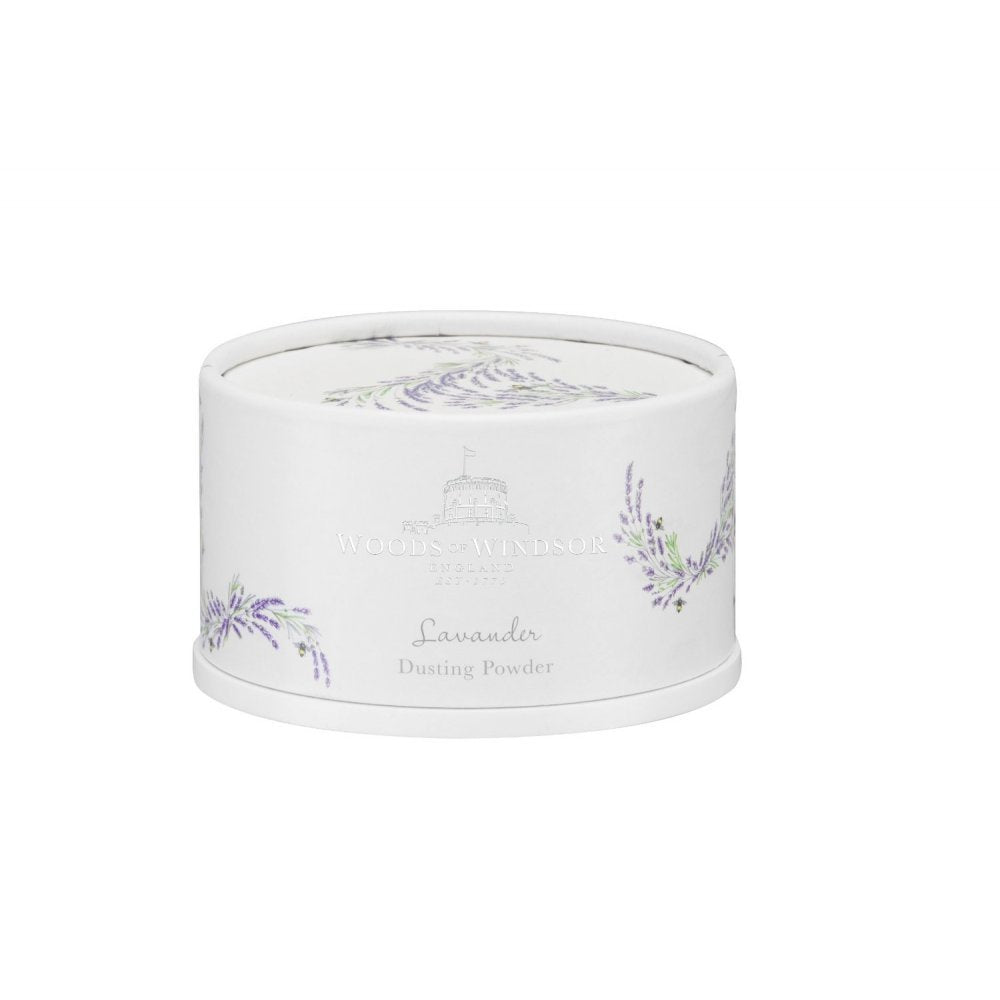 Woods of Windsor Lavender Body Dusting Powder with Puff, 3.5 oz
