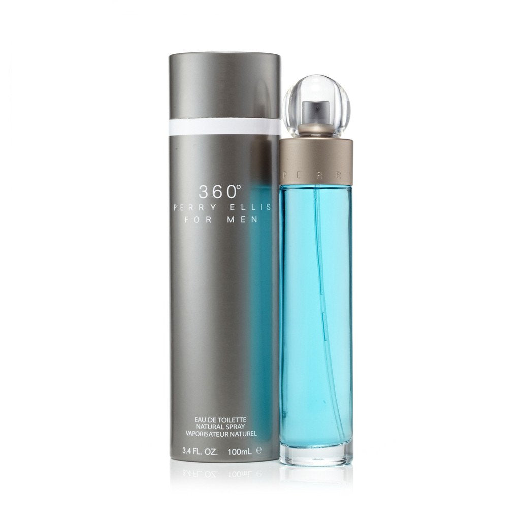 Perry Ellis 360 Eau de Toilette Spray for Men, 3.4 oz