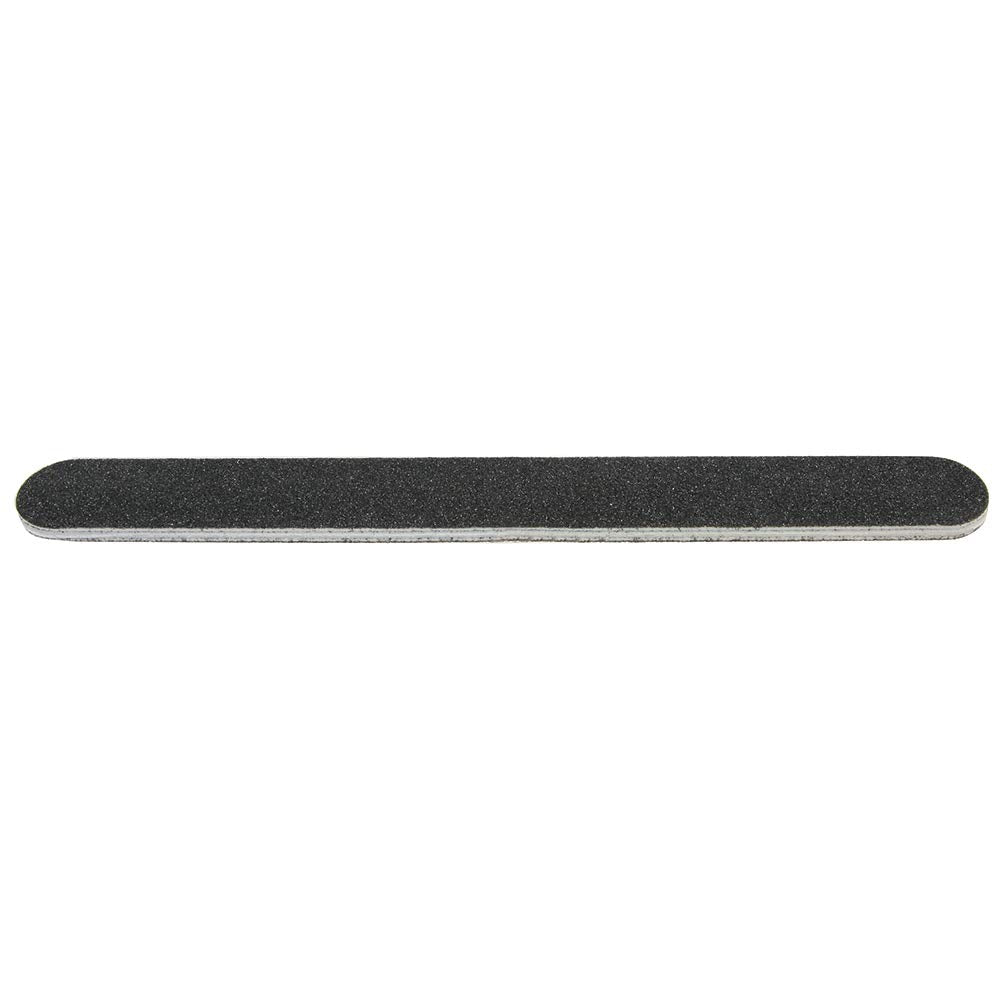 ForPro Professional Collection Black Foam Nail Files, 100/180 Grit, Double-Sided