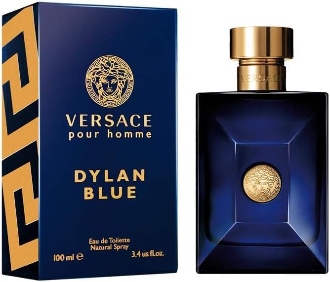 Versace Pour Homme Dylan Blue for Men Eau de Toilette Spray 3.4 oz