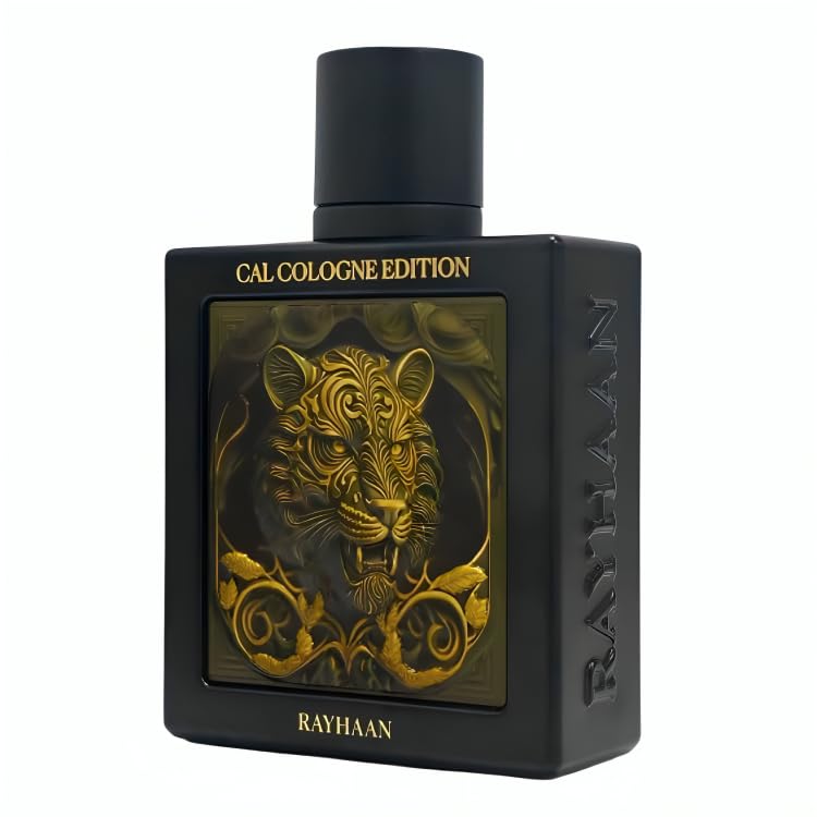 Rayhaan Tiger Cal Cologne Edition Extrait de Parfum Spray, Unisex, 3.4 oz