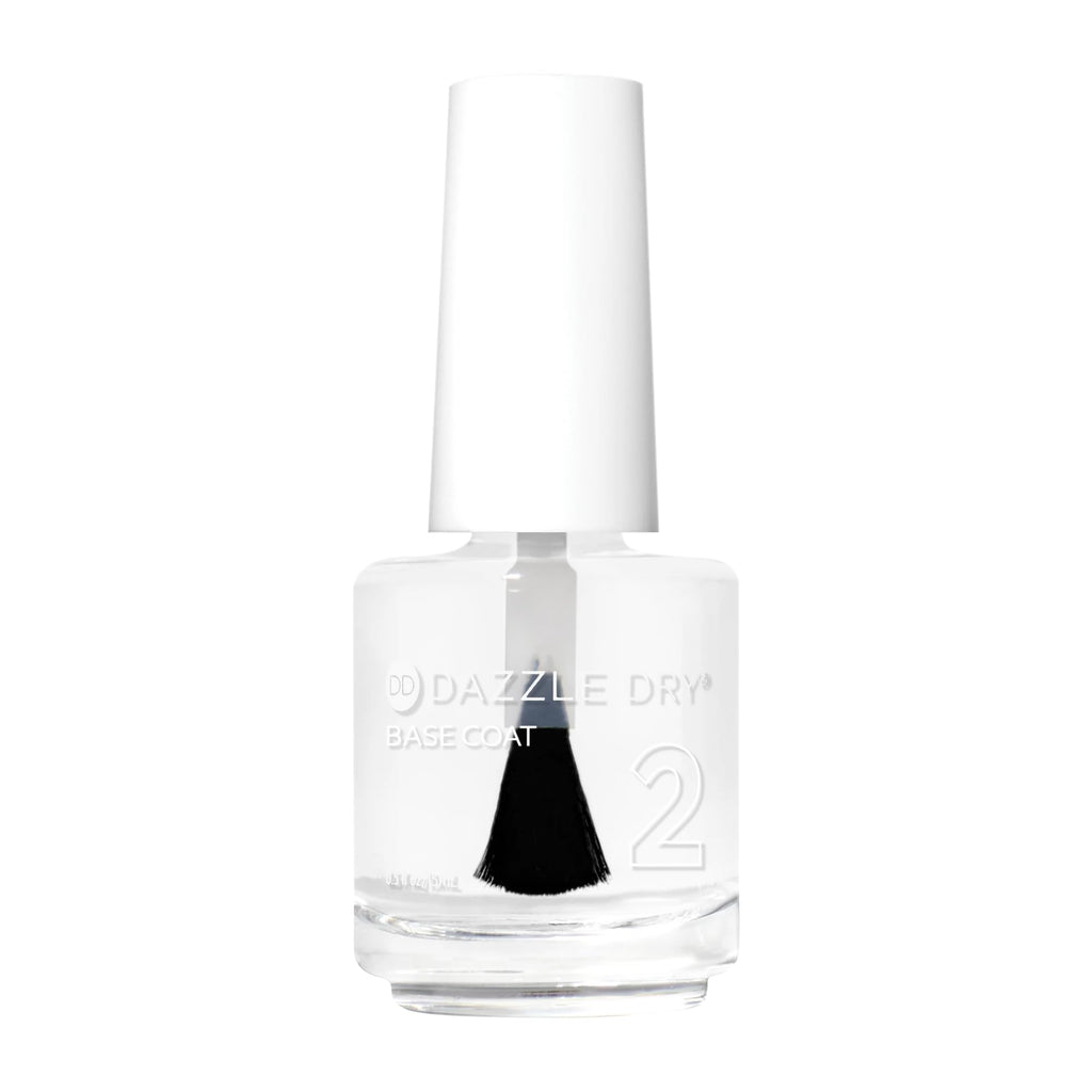 Dazzle Dry Base Coat Step 2 Clear Non-Toxic Nail Polish