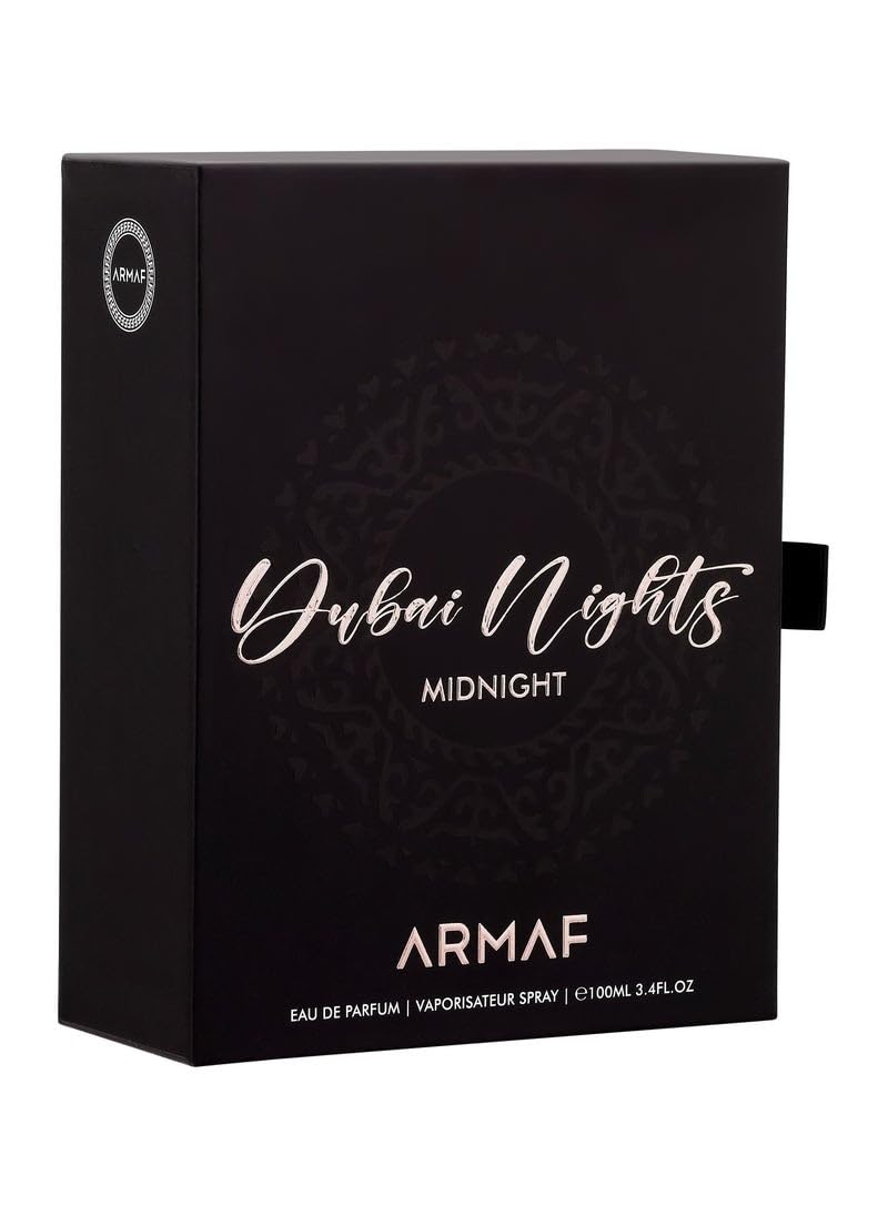 Armaf Dubai Nights Midnight for Men Eau de Parfum Spray, 3.4 oz
