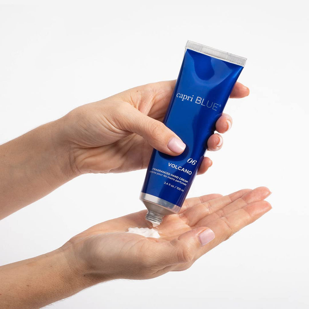 Capri Blue Volcano Moisturizing Hand Cream with Jojoba Oil & Shea Butter, 3.4 oz