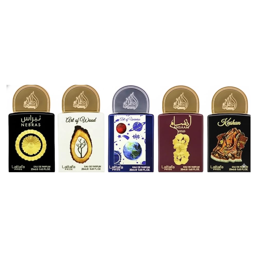 Lattafa Pride Collection No. 3 Eau de Parfum Gift Set – Five 20ml Sprays