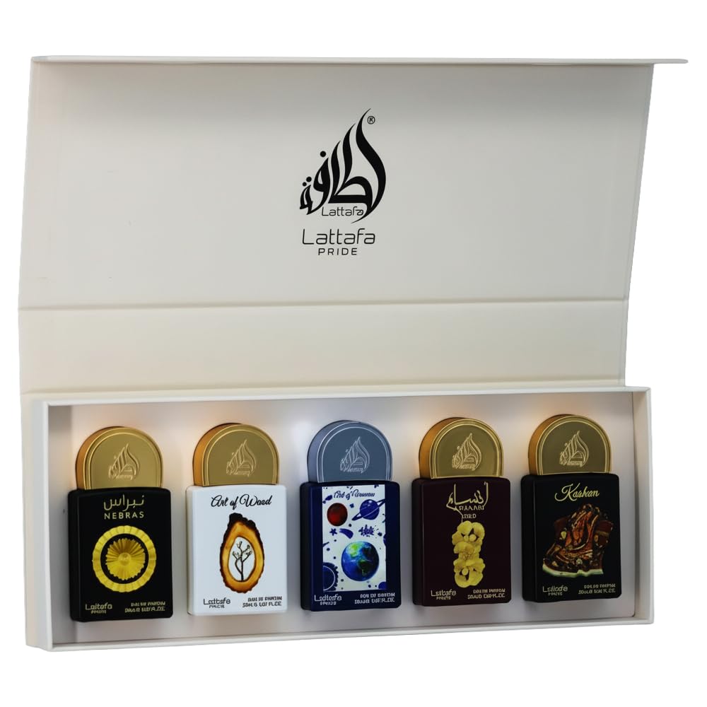 Lattafa Pride Collection No. 3 Eau de Parfum Gift Set – Five 20ml Sprays