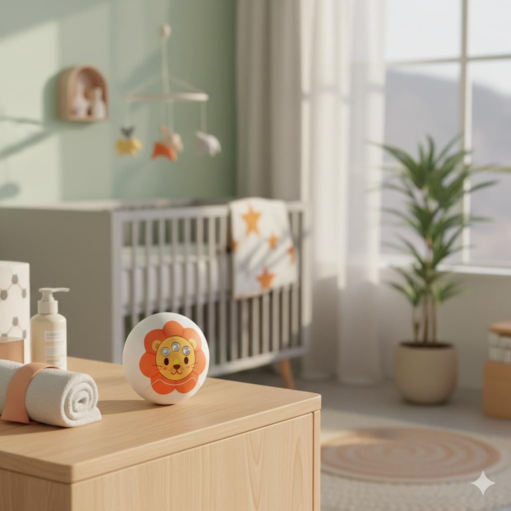 JiggleBoo Electric Baby Nail Clipper with LED Light