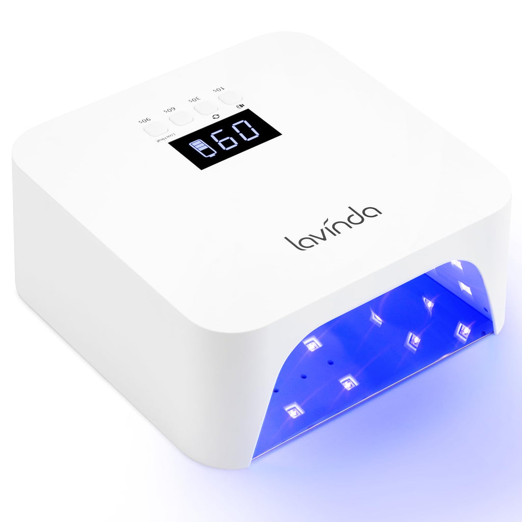 Lavinda Rechargeable UV LED Nail Lamp for Gel Polish
