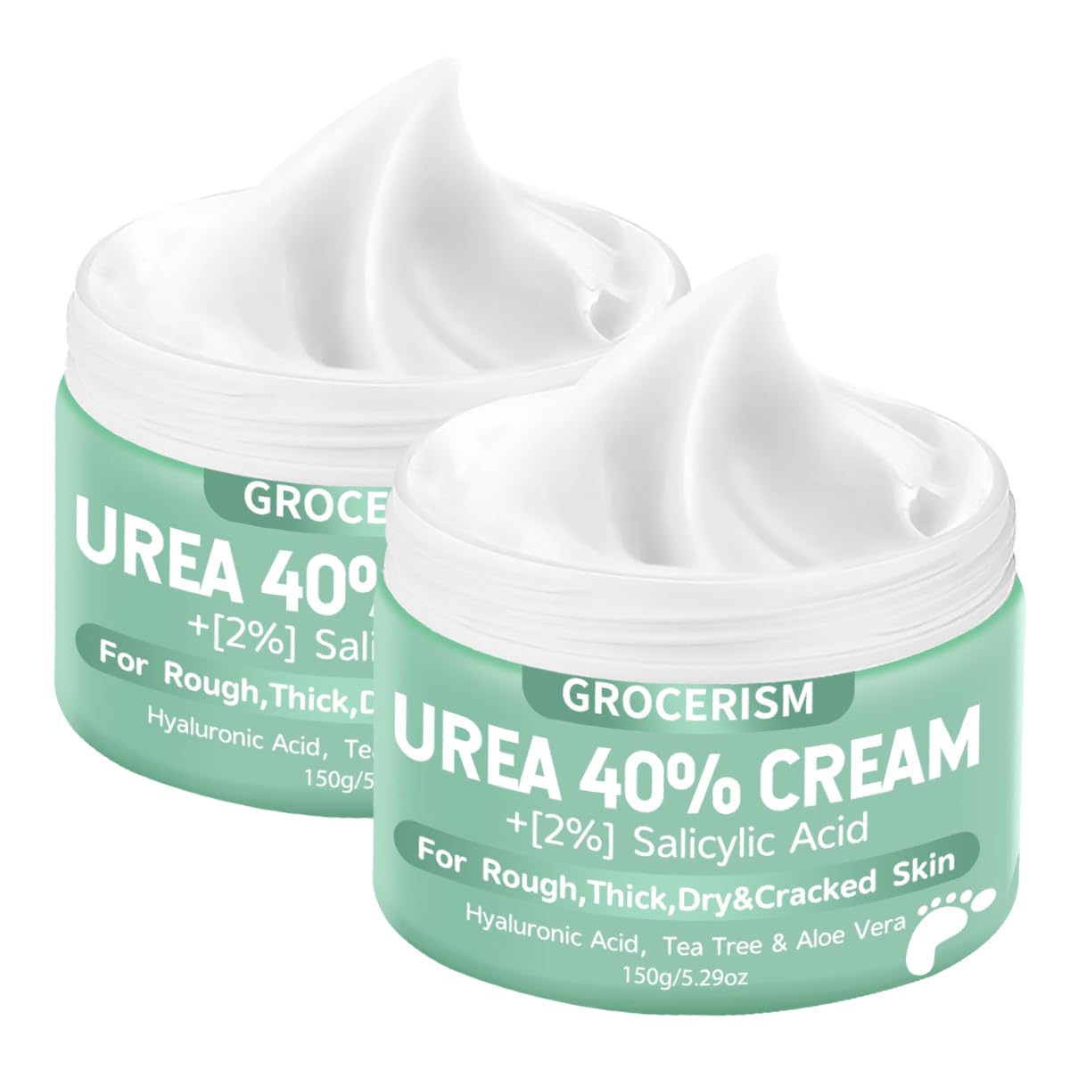 Grocerism Urea Cream with 2% Salicylic Acid for Rough, Dry Skin