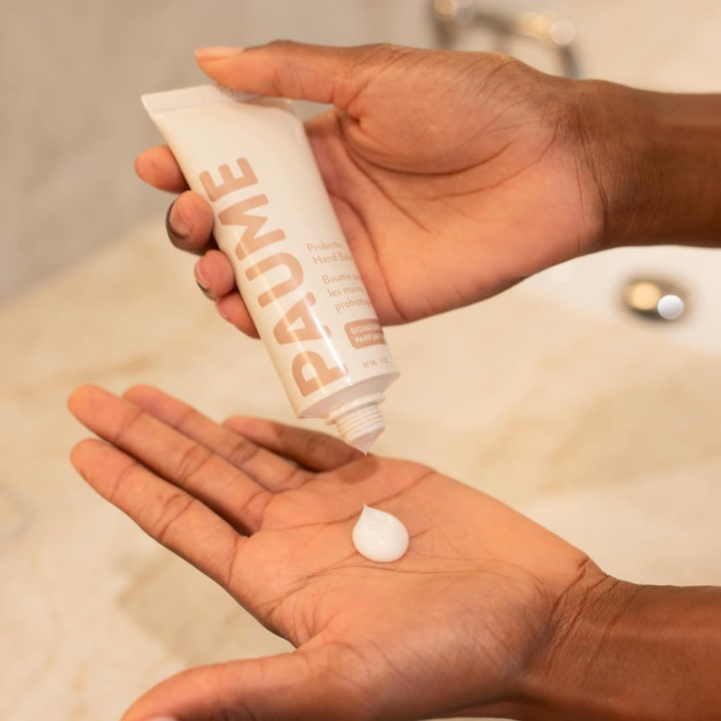PAUME Probiotic Hand Balm, Fast-Absorbing Moisturizer for Dry Hands