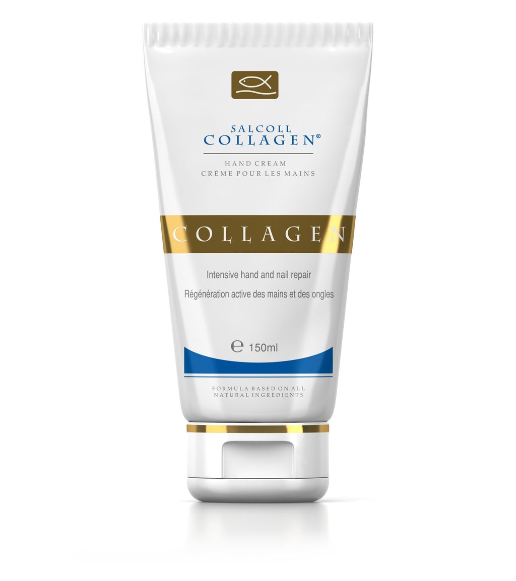 Salcoll Pure Bioactive Marine Collagen Anti-Aging Hand Cream, 150 ml