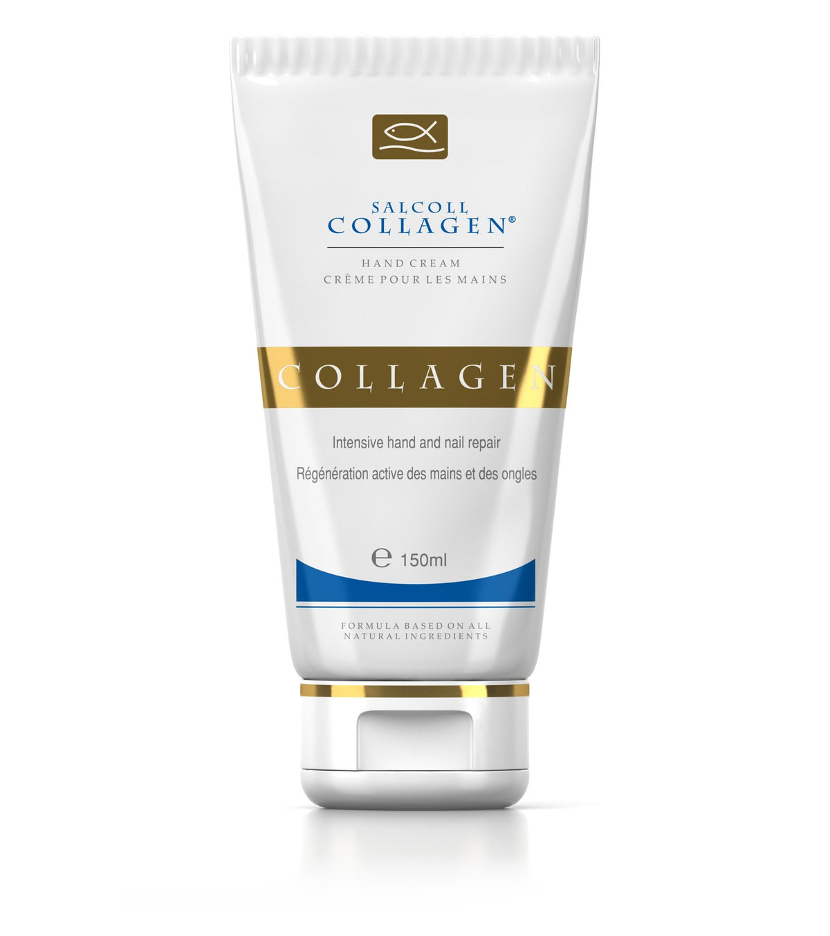 Salcoll Pure Bioactive Marine Collagen Anti-Aging Hand Cream, 150 ml