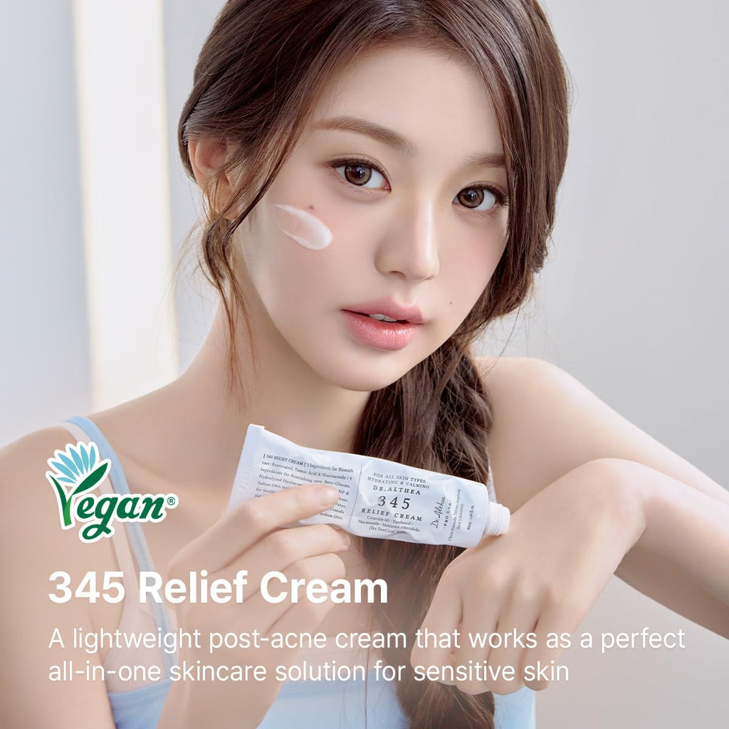 Dr.Althea 345 Relief Cream Korean Skincare Moisturizer
