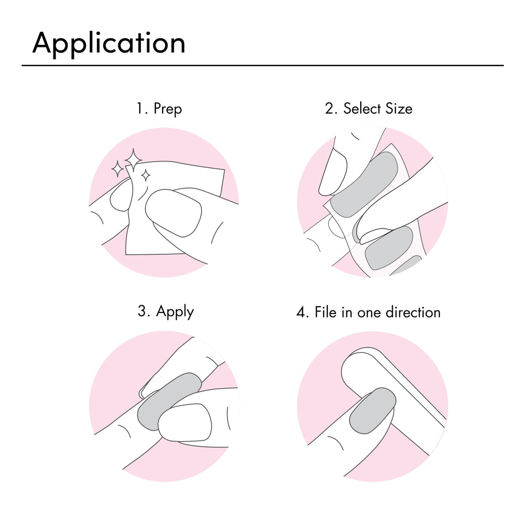 Dashing Diva Gloss Gel Nail Strips Kit - 110 Wraps, UV-Free