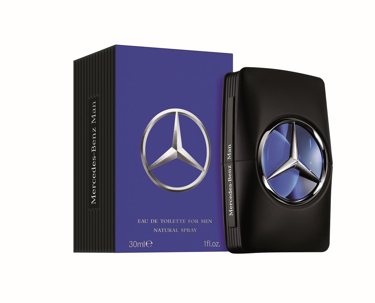 Mercedes Benz Man Eau de Toilette for Men, Woody Fruity Fragrance