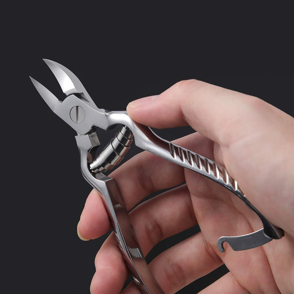 BEZOX Heavy-Duty Stainless Steel Toenail Clippers