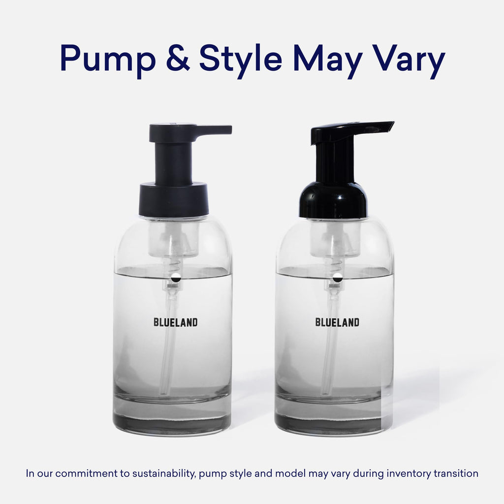 BLUELAND Foaming Hand Soap Set with Plastic-Free Refill Tablets