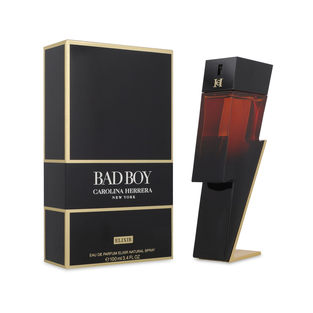 Bad Boy Elixir by Carolina Herrera for Men Eau de Parfum Spray, 3.4 oz